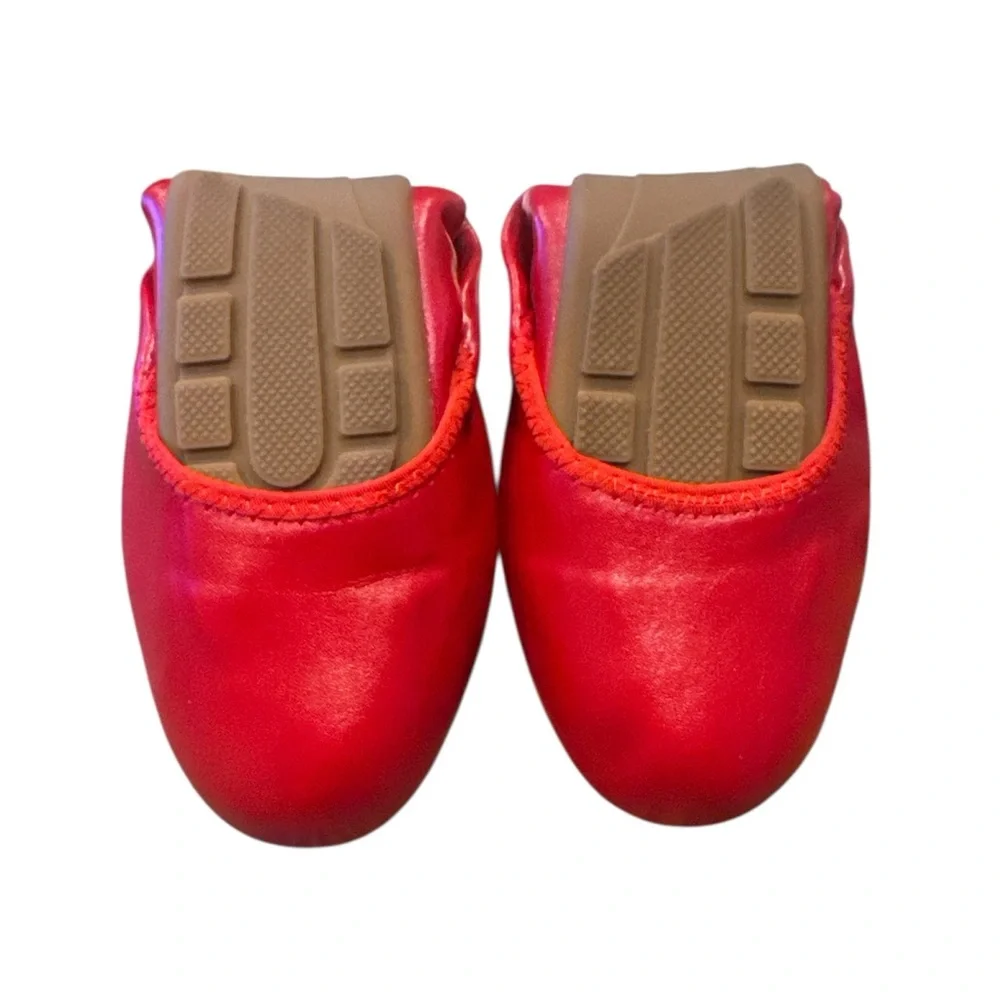 DREAM PAIRS Women's Foldable Ballerina‎ Flats Red Size 10